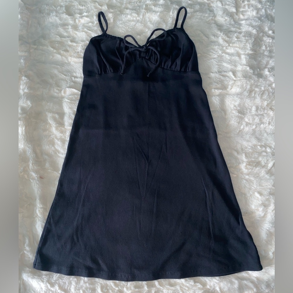American Eagle Outfitters Black Flowing Sundress
